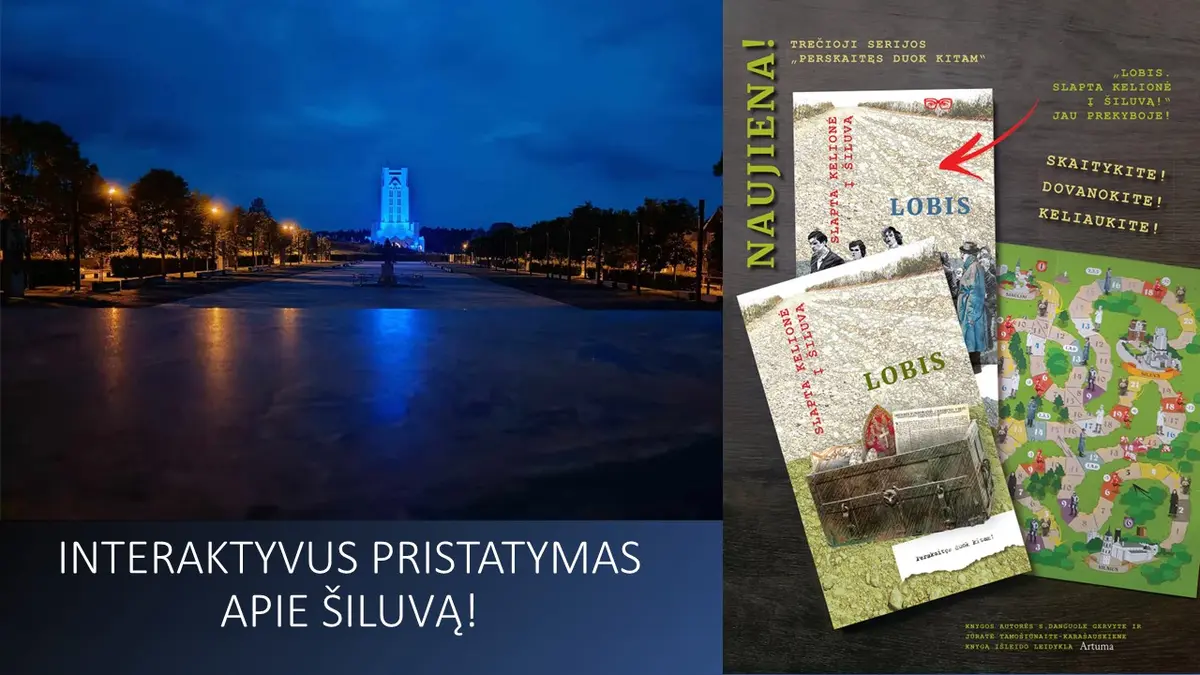 Kviečiame į knygos šeimai „Lobis. Slapta kelionė į Šiluvą“ pristatymą