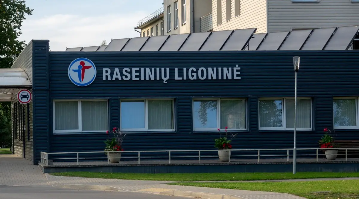 Raseinių ligoninės bendros slaugos skyriuje mirė vyras