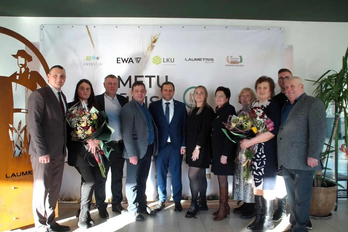 Raseinių krašto ūkininkai – tarp laureatų „Metų ūkis 2024“ apdovanojimuose Anykščiuose