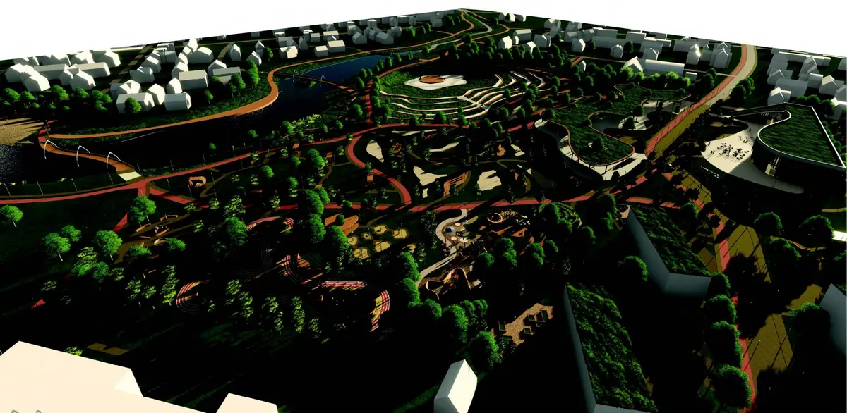 Rizomatinis Vidukliškio parkas – ateities vizija miesteliui
