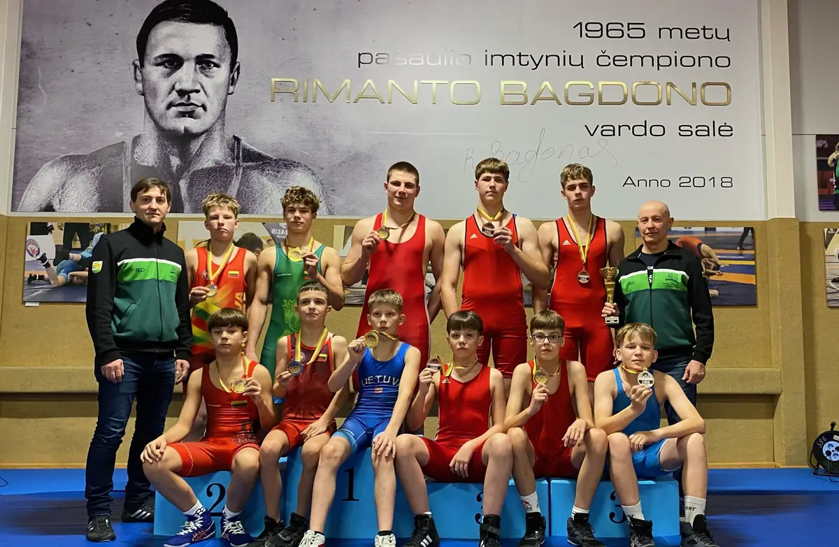 Raseinių imtynininkai sėkmingai pasirodė Šiauliuose vykusiose U20 ir U15 žaidynėse