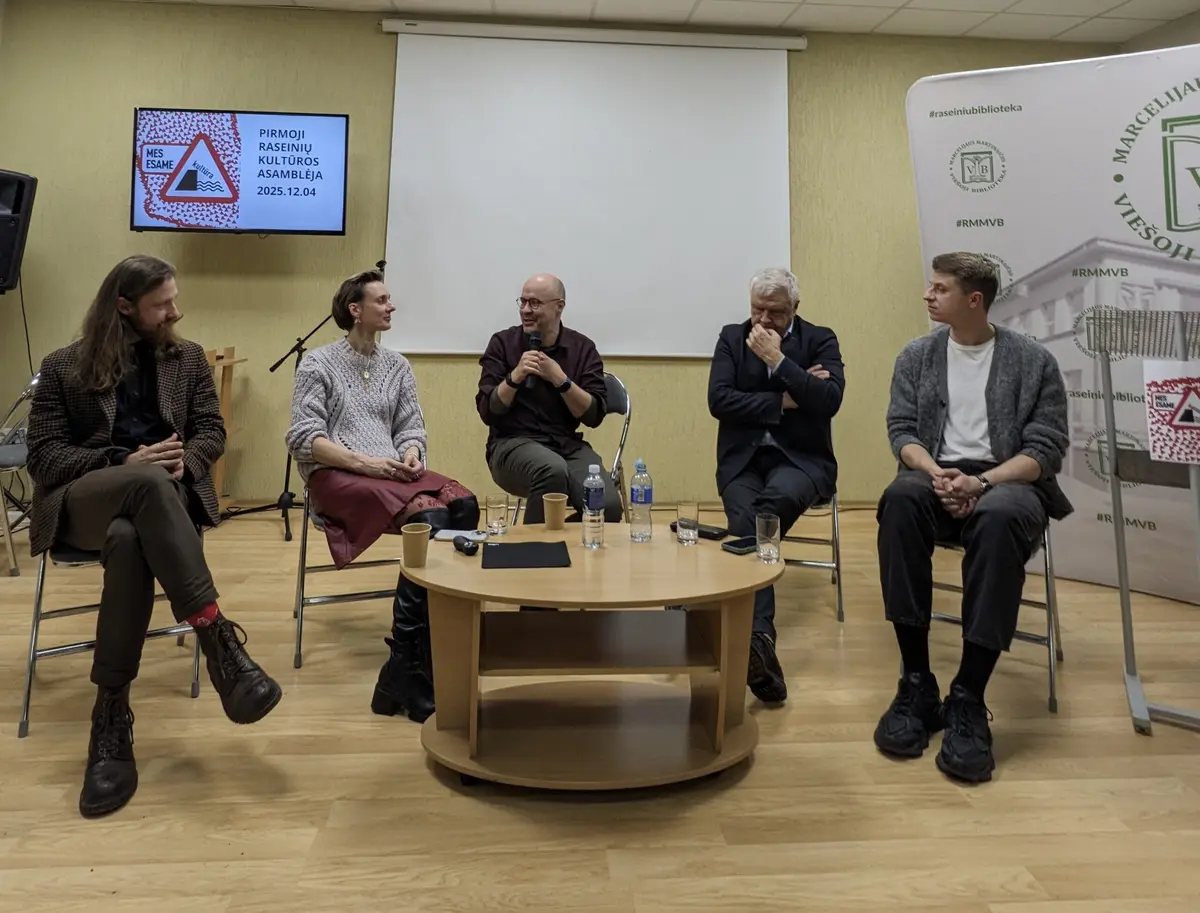 Bibliotekoje įvyko I-oji Raseinių kultūros asamblėja