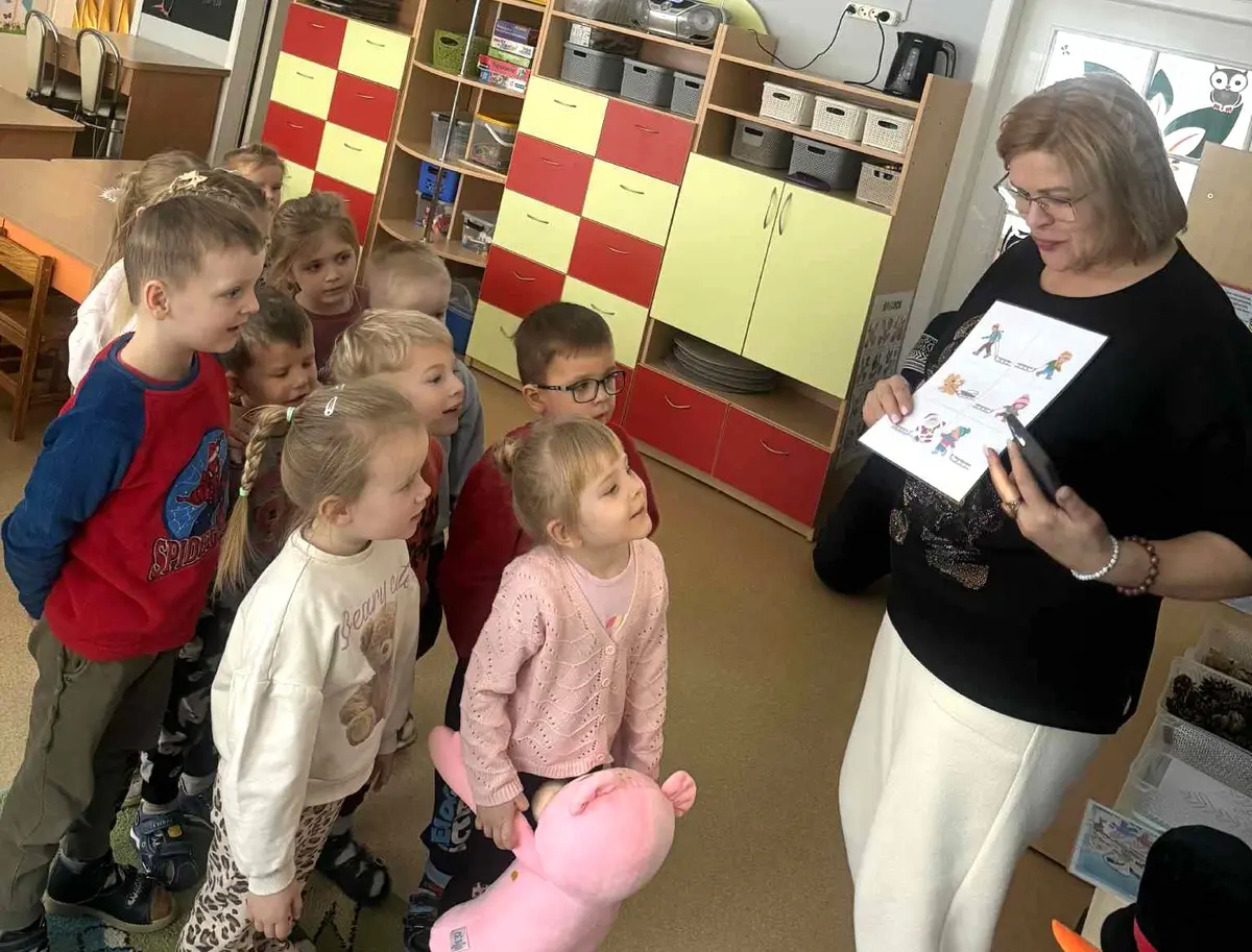 Raseinių lopšelio – darželio ,,Liepatė” „Gandriukų“ grupėje šurmuliavo draugystė