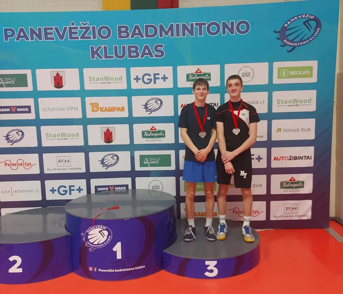 Panevėžyje praūžė „Junior Valentine‘s day“ badmintono turnyras