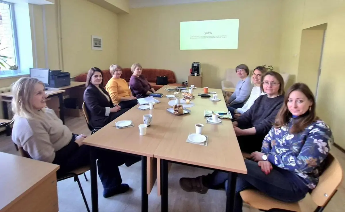 Metodinės grupės susitikime – dėmesys aktyviesiems mokymosi metodams ir artėjantiems renginiams
