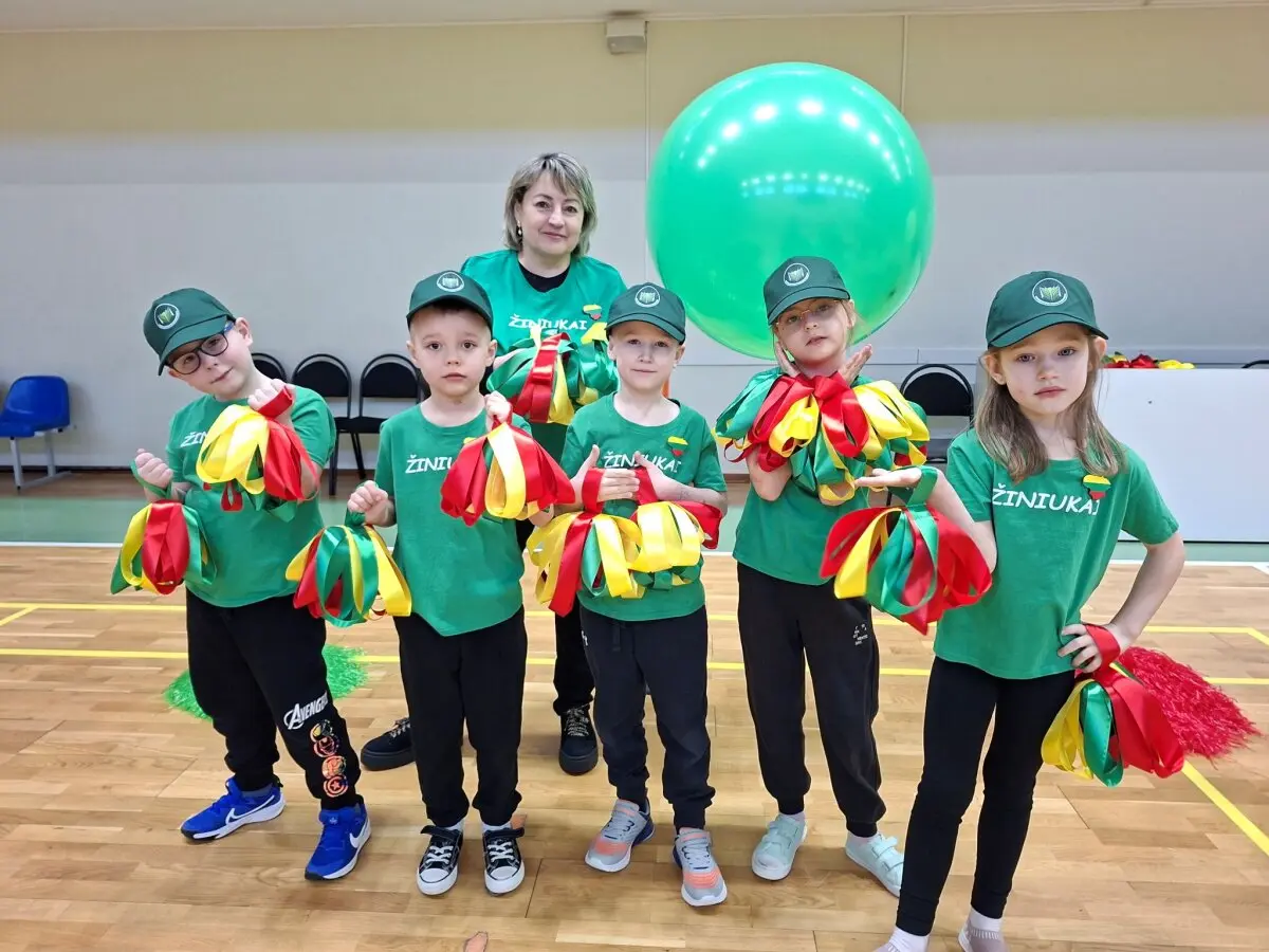 Mažieji sportavo Lietuvai – pilietiškumo pamoka per judesį