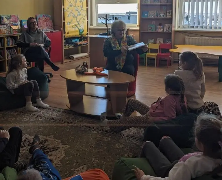 Raseinių lopšelis-darželis „Saulutė“ dalyvauja tarptautiniame knygų skaitymo projekte ,,Kartu paskaitykim knygelę“