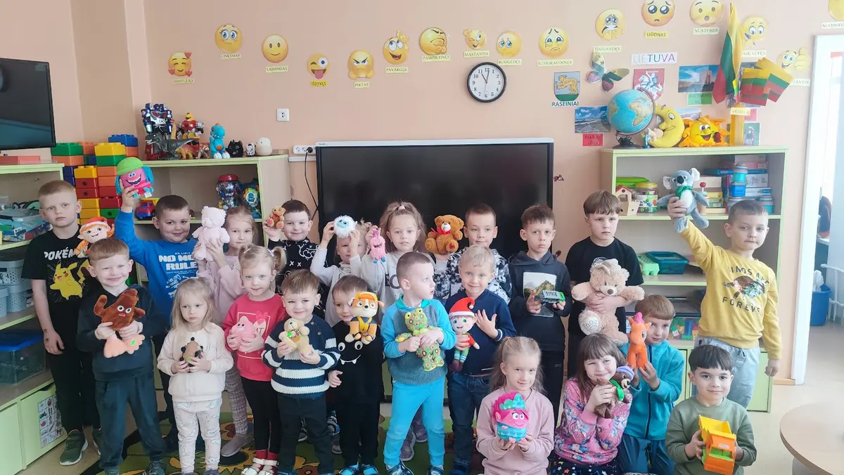 „Geroji širdelė“ – draugystės savaitė Raseinių lopšelyje-darželyje „Liepaitė“