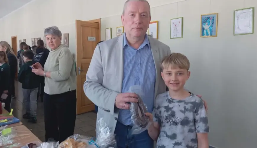 Spalvinga ir kvapni „Kaziuko mugė“ progimnazijoje