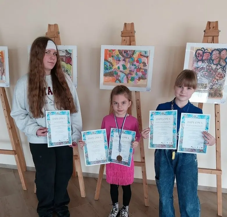 Tarptautinio menų konkurso laureatės