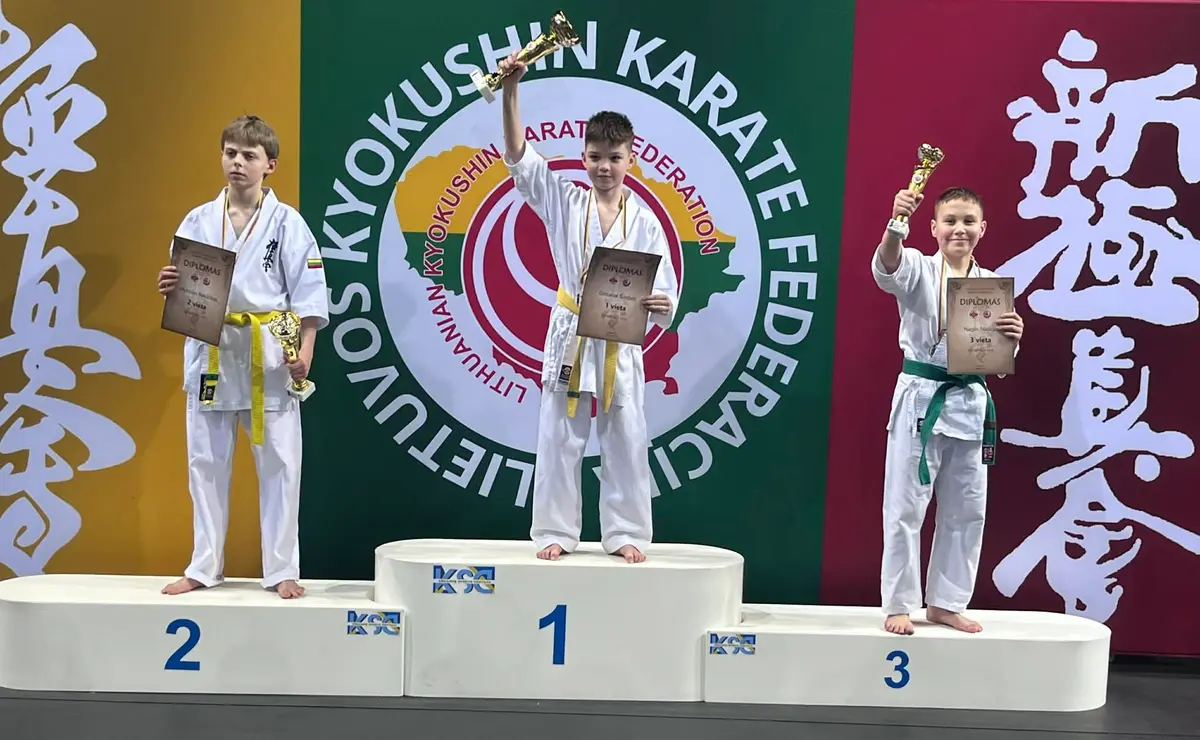 Sėkmingas 2026 metų startas: „Seipai“ kyokushin karate klubas džiaugiasi vaikų ir bendruomenės pasiekimais