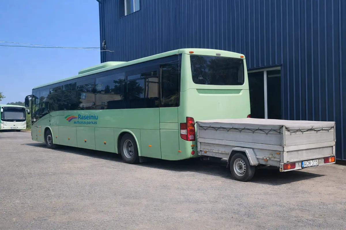 Revoliucija Raseinių viešajame transporte: autobusai vilks gyventojų priekabas