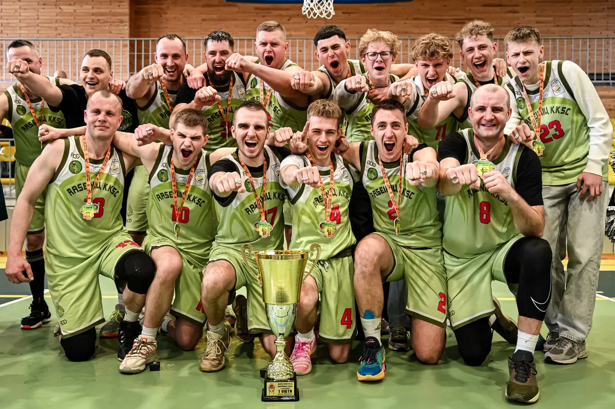 Krepšininkų sezonas baigėsi čempioniška nata