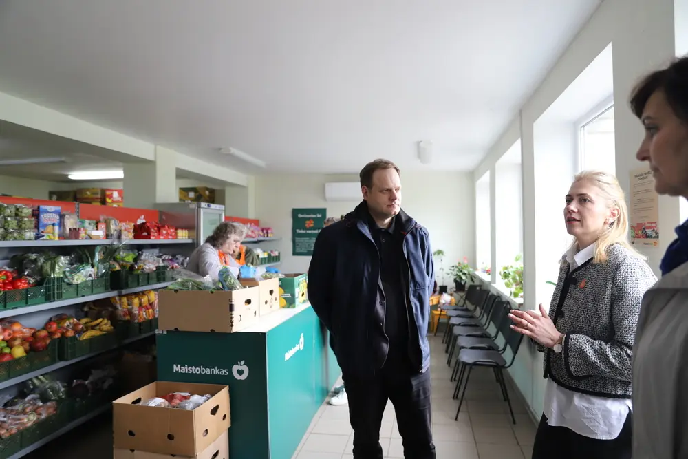 Aptartos Raseinių rajono savivaldybės ir „Maisto banko“ bendradarbiavimo galimybės