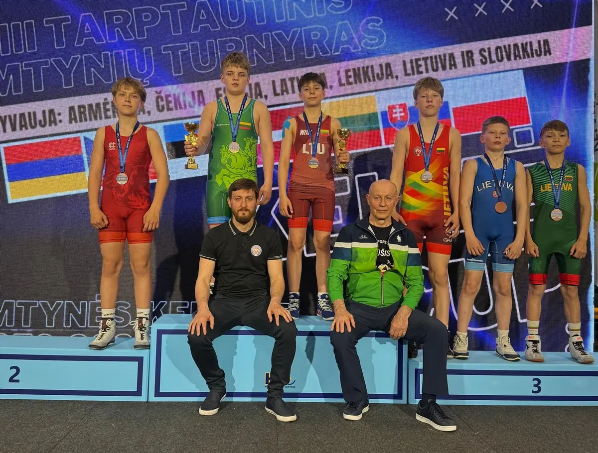 Tarptautinis turnyras „Kelmė Cup“ subūrė gausų būrį imtynininkų