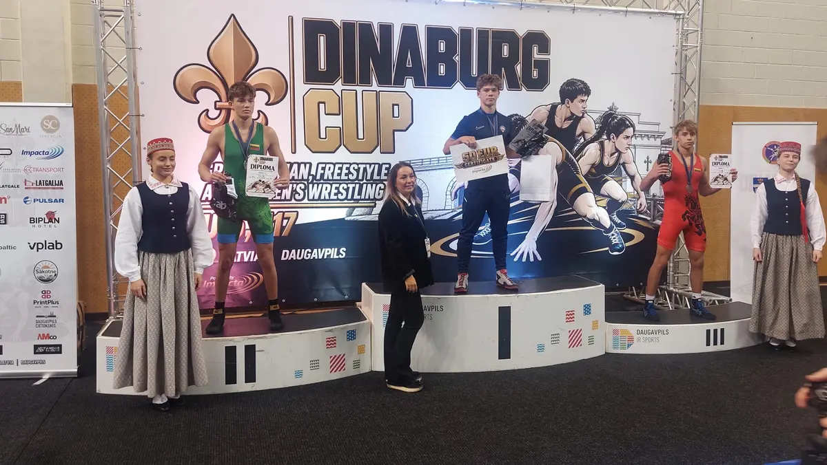 Auksinis raseiniškio triumfas Latvijoje: Elvinas Žakaitis turnyre „Dinaburg Cup“ nepaliko šansų varžovams