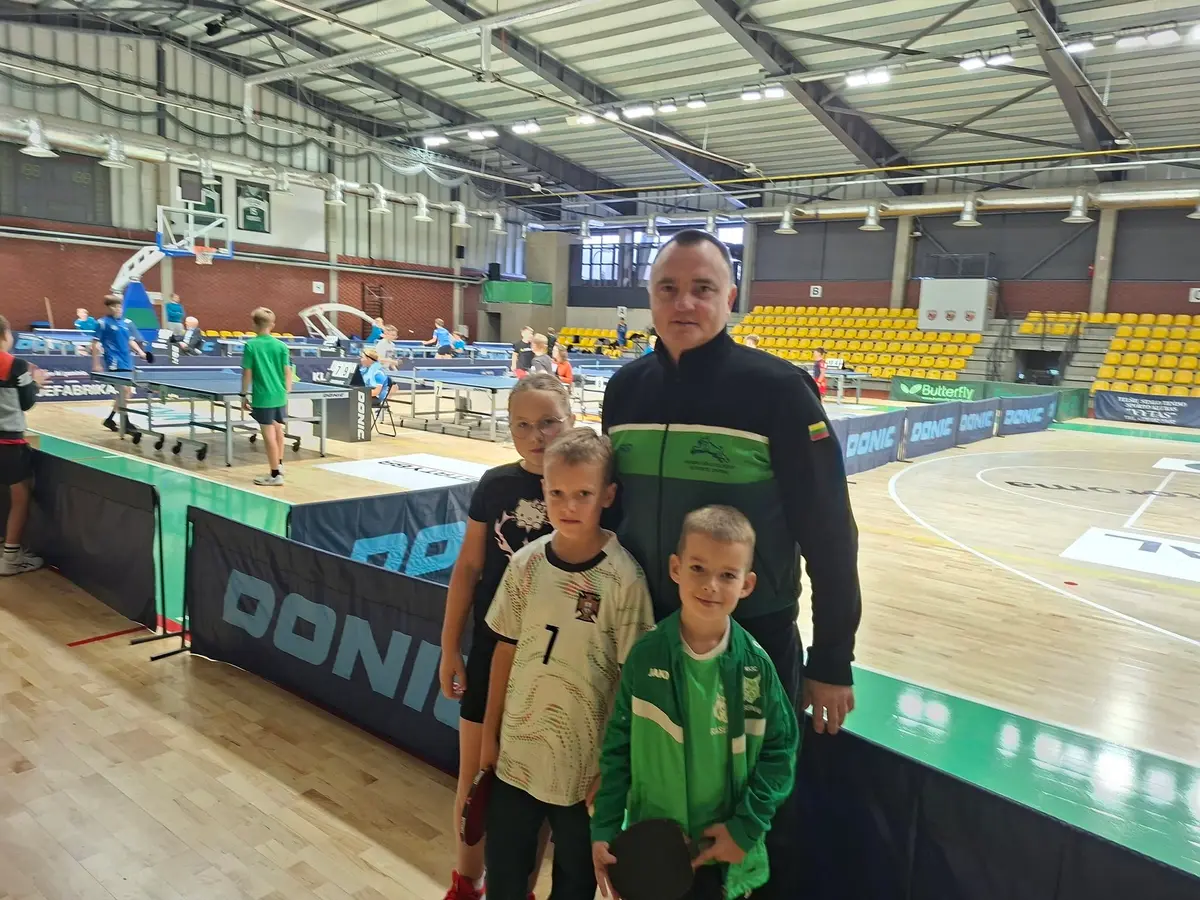 Pirmosios tarptautinės varžybos – vertinga patirtis jauniesiems Raseinių stalo tenisininkams!