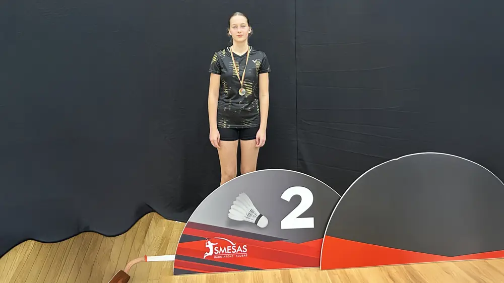 Raseinių badmintonininkų startas Lietuvos taurėje: iš Kretingos – su sidabro medaliu