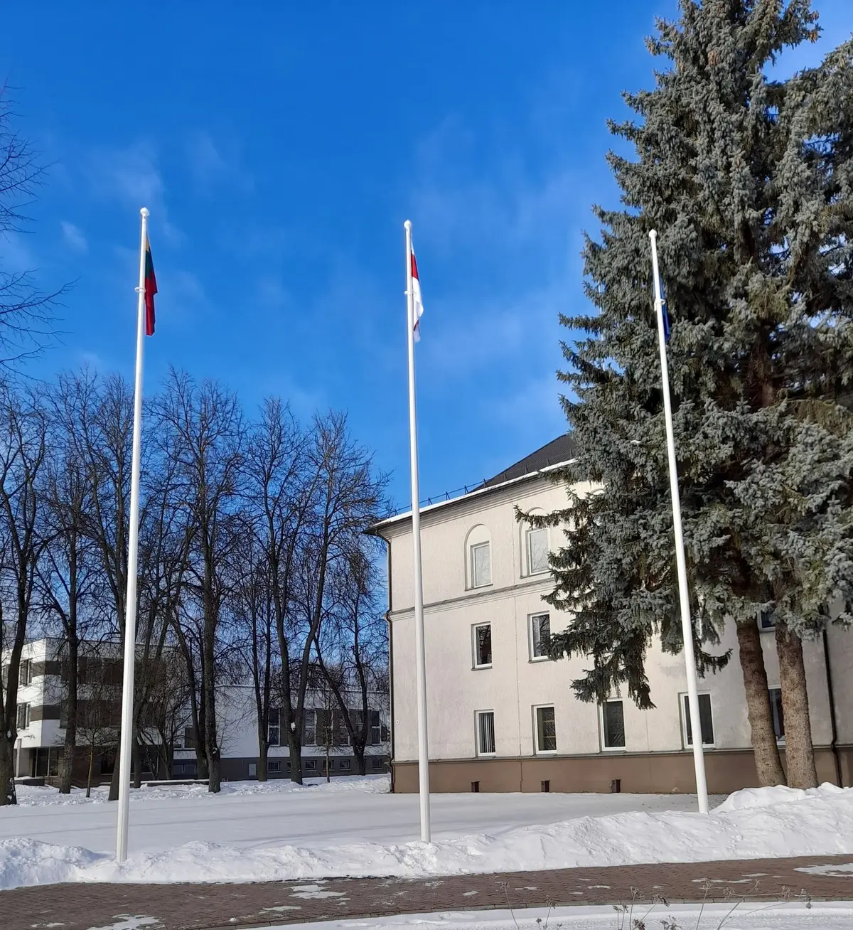 Šakių rajono savivaldybė vasario 7-ąją paminėjo Tarptautinę solidarumo su Baltarusija dieną