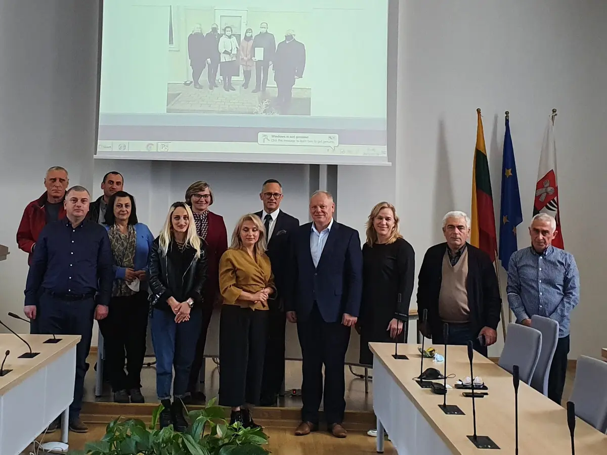 Šakiuose viešėjo verslininkų delegacija iš Sakartvelo