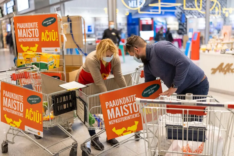 Kovo 25–26 dienomis vyks pavasarinė „Maisto banko“ akcija