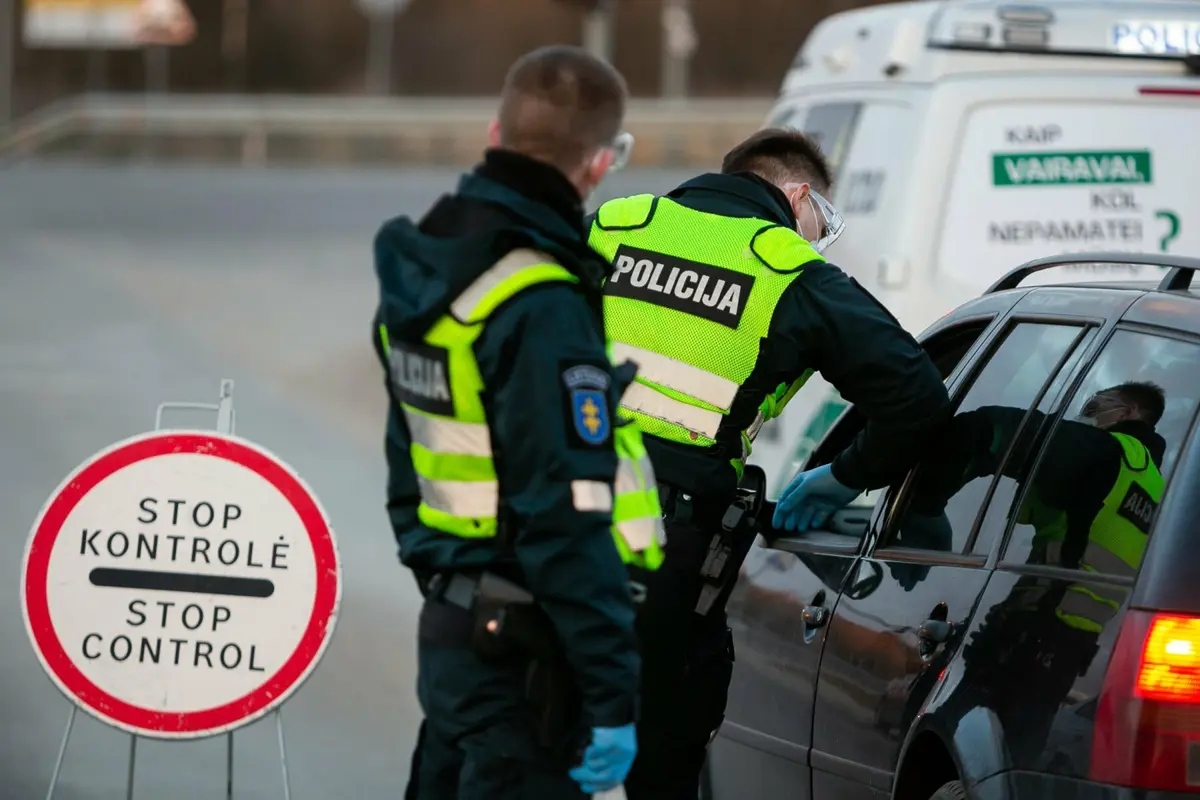 Policijos prevencinės priemonės šalies keliuose gegužės mėnesį