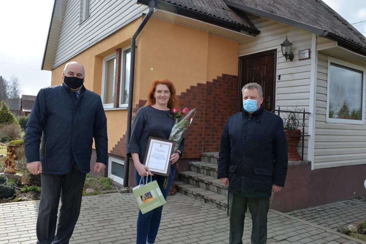 Sutapimas – su padėka gimimo dieną