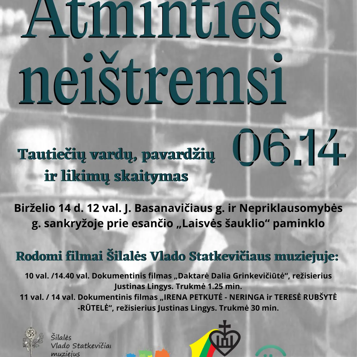Gedulo ir Vilties dienos minėjimas „Atminties neištremsi”