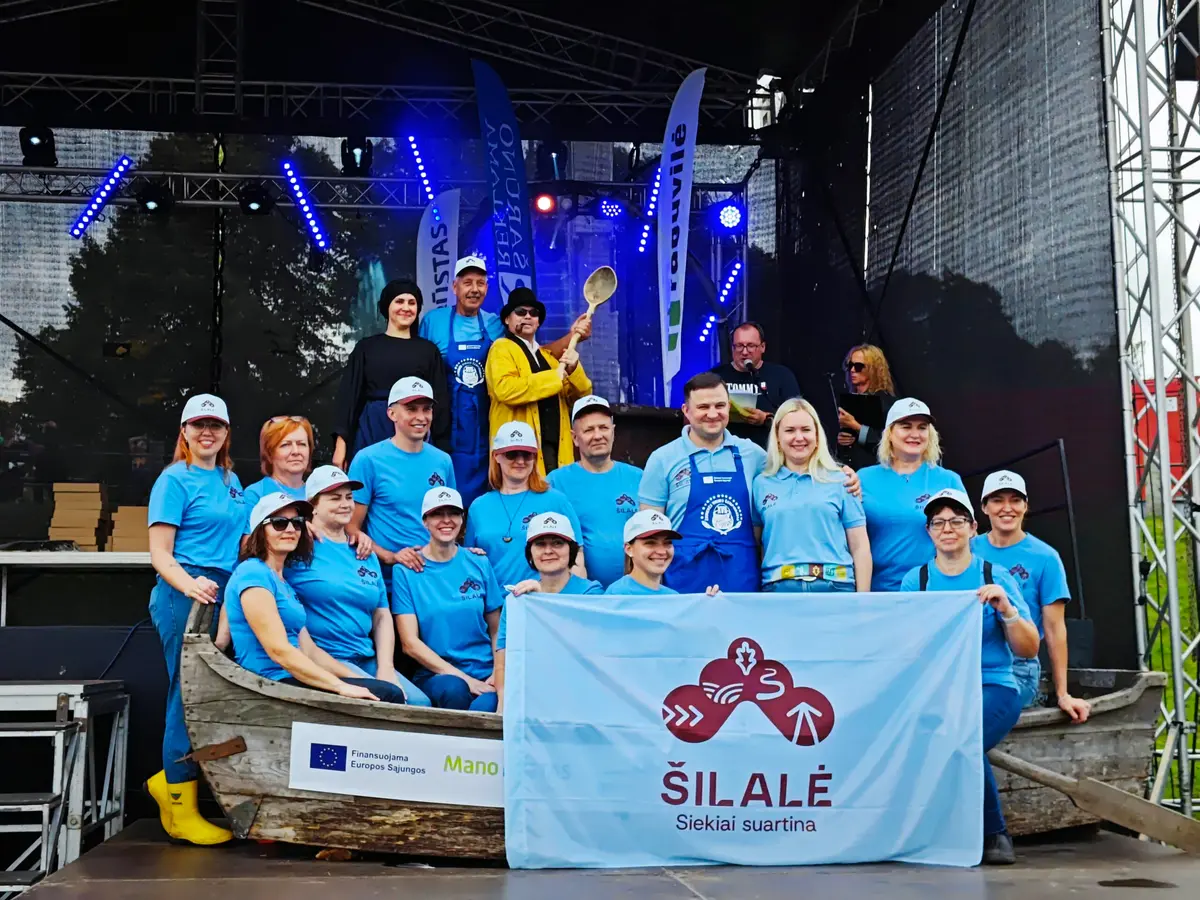 Šilalės rajono savivaldybės komanda – tradiciškai Žuvienės virimo čempionate