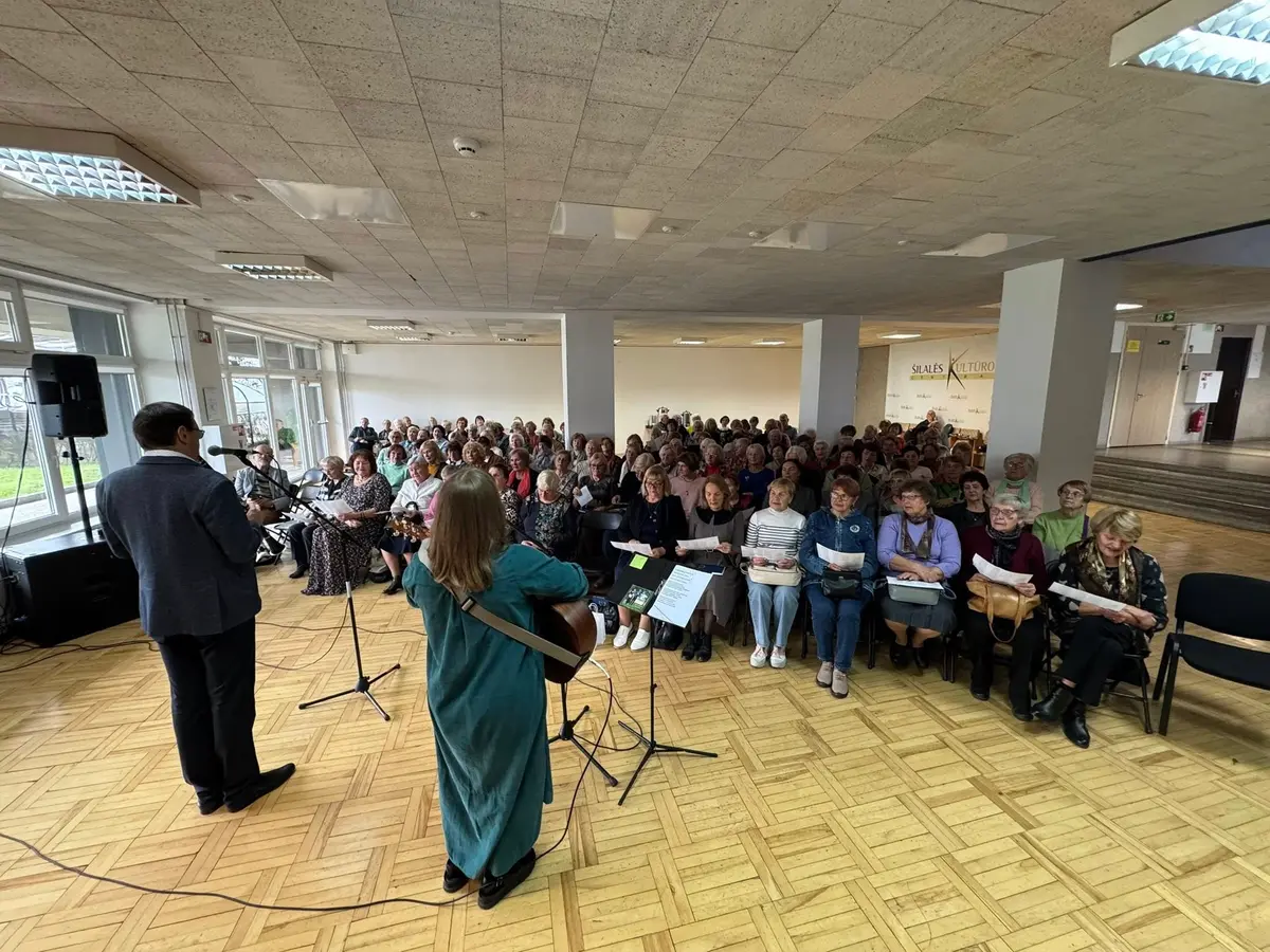 ,,Skambanti bičiulystė“ suvienijo Šilalės trečiojo amžiaus universiteto bendruomenę