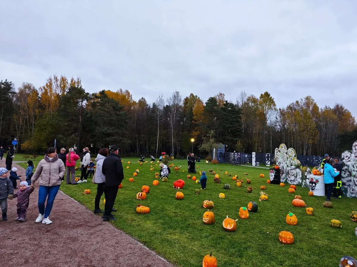 Tęsiama rudens moliūgų šviesų tradicija