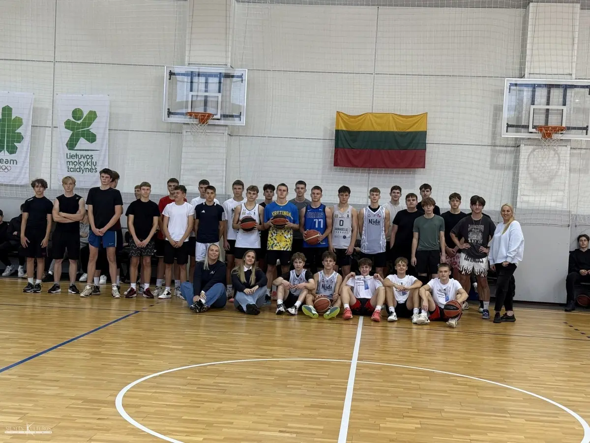 Šilalės Simono Gaudėšiaus gimnazijoje vyko krepšinio 3×3 turnyras