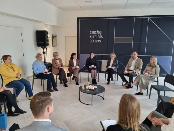 Savivaldybių nevyriausybinių organizacijų tarybų (NVO tarybų) pirmininkų pusryčiai Gargžduose