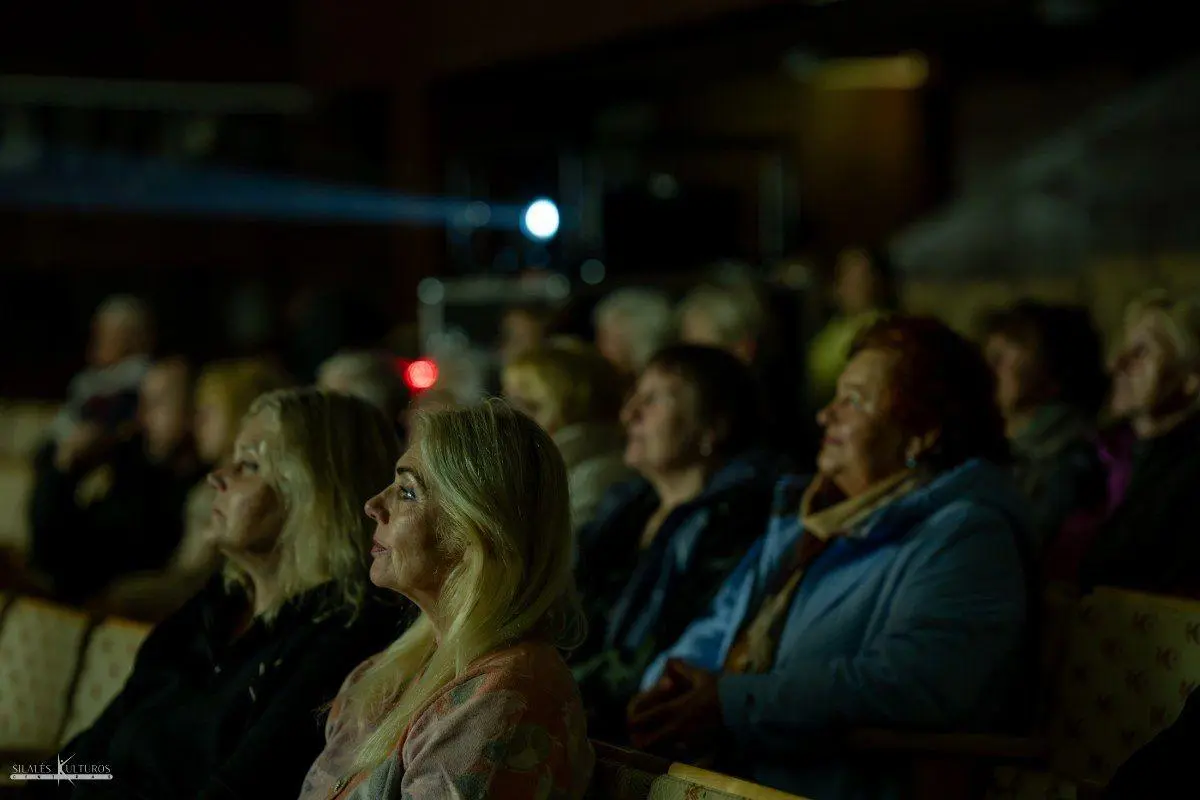 Paskutinis kino seansas nerenovuotoje Šilalės kultūros centro didžiojoje salėje