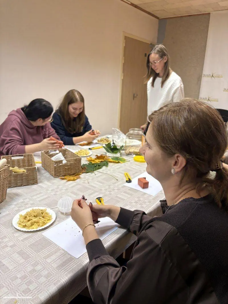 Šilalės kultūros centre vyko kūrybinės dirbtuvės