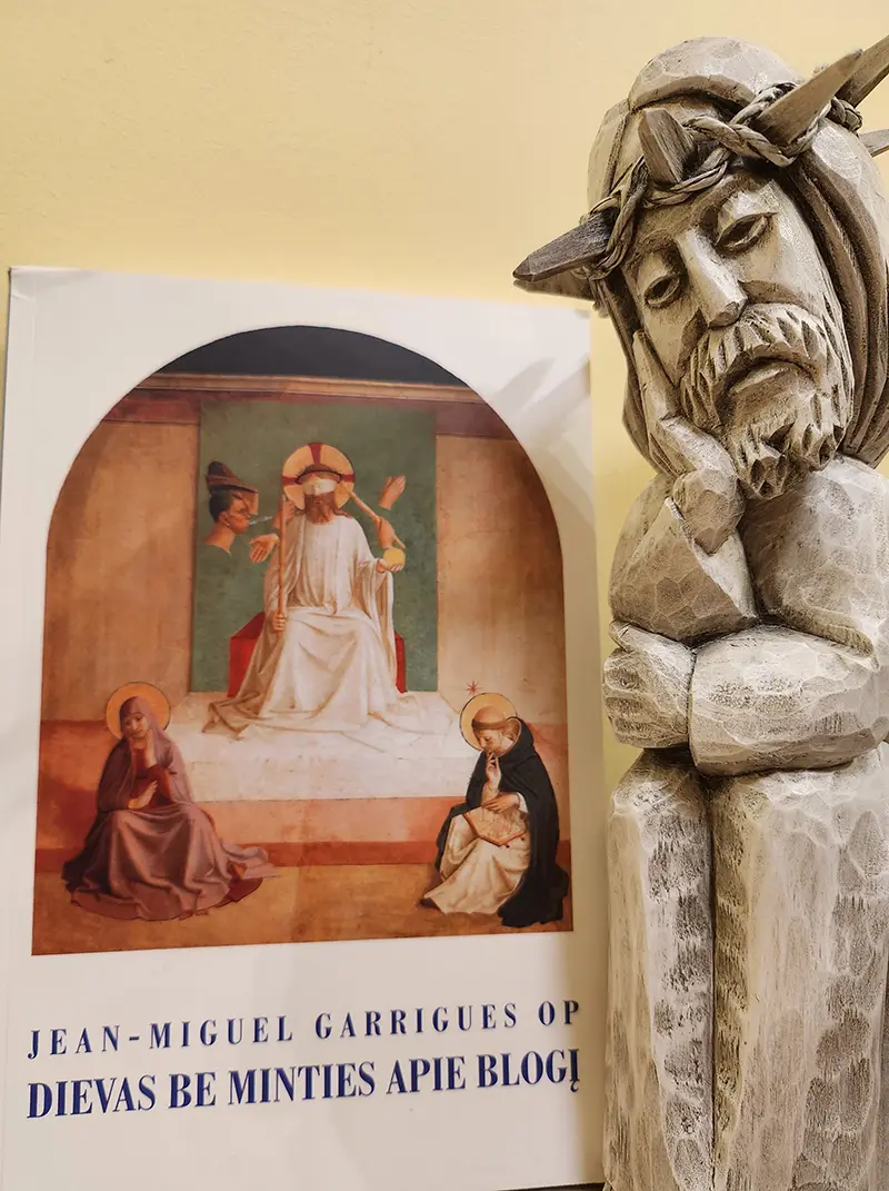 Šiluvoje skaitome: Jean-Miguel Garrigues „Dievas be minties apie blogį“