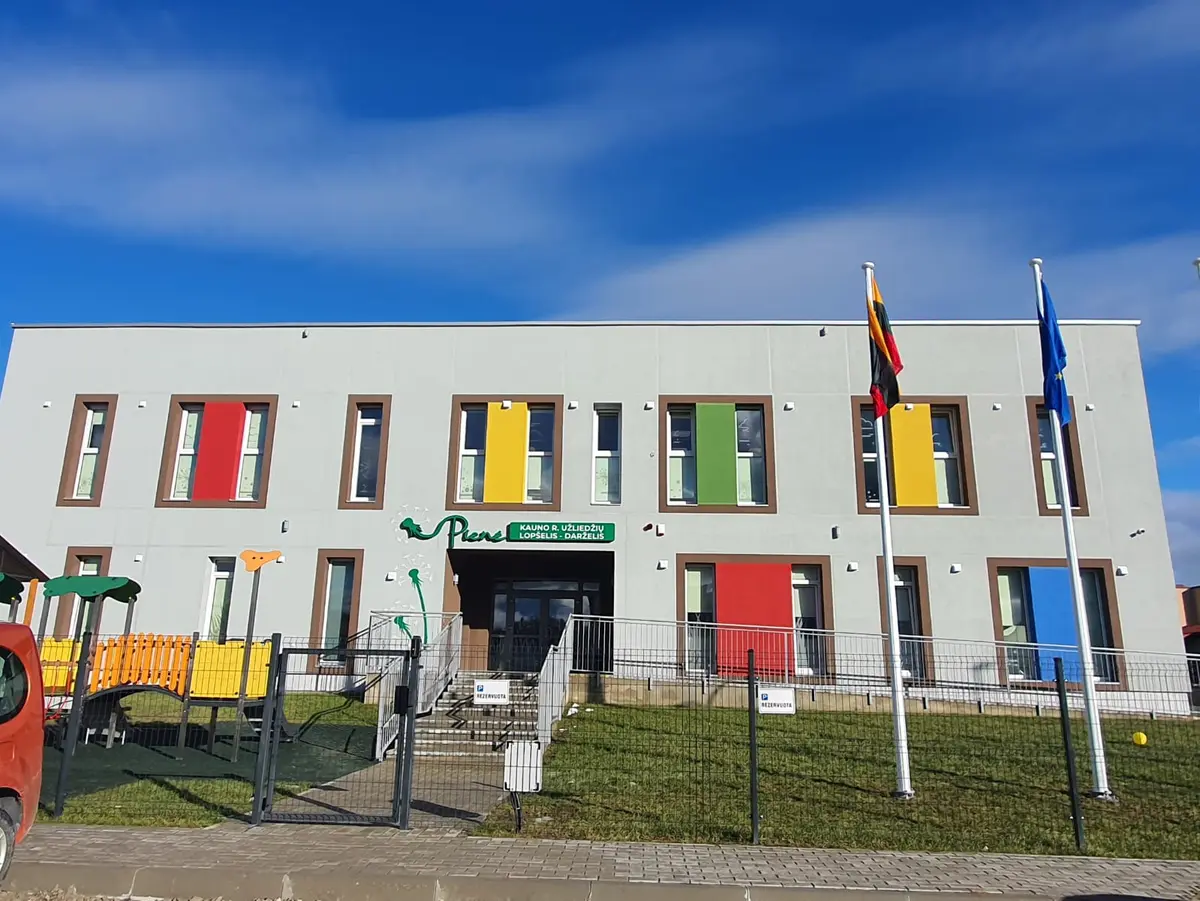 Kauno rajone pastatytas unikalus vaikų darželis