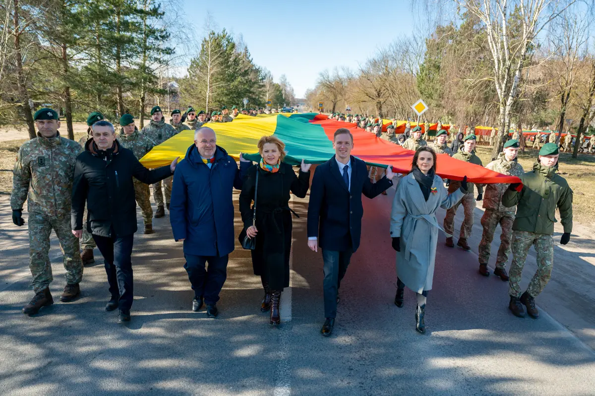 „Skambanti mūsų laisvė“. Lietuvos Nepriklausomybės atkūrimo dienos minėjimas Rudaminoje