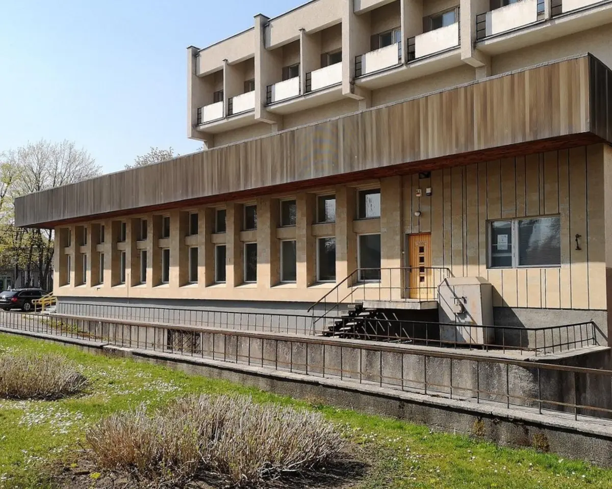 Lietuvos paštas aukcione pardavinės pastatą Druskininkų centre