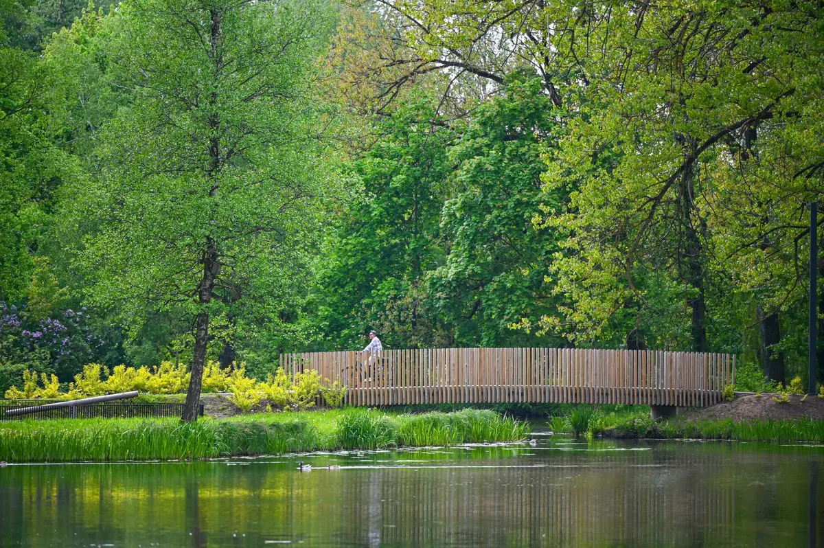 Atnaujintas Skaistakalnio parkas tampa dar viena panevėžiečių traukos vieta