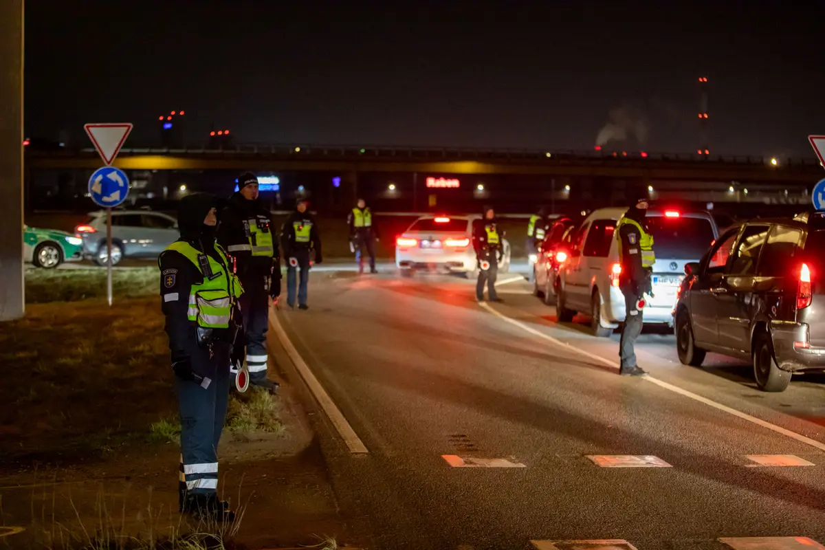 Per penktadienį vakare uostamiestyje surengtą policinę priemonę nustatyti 4 neblaivūs vairuotojai