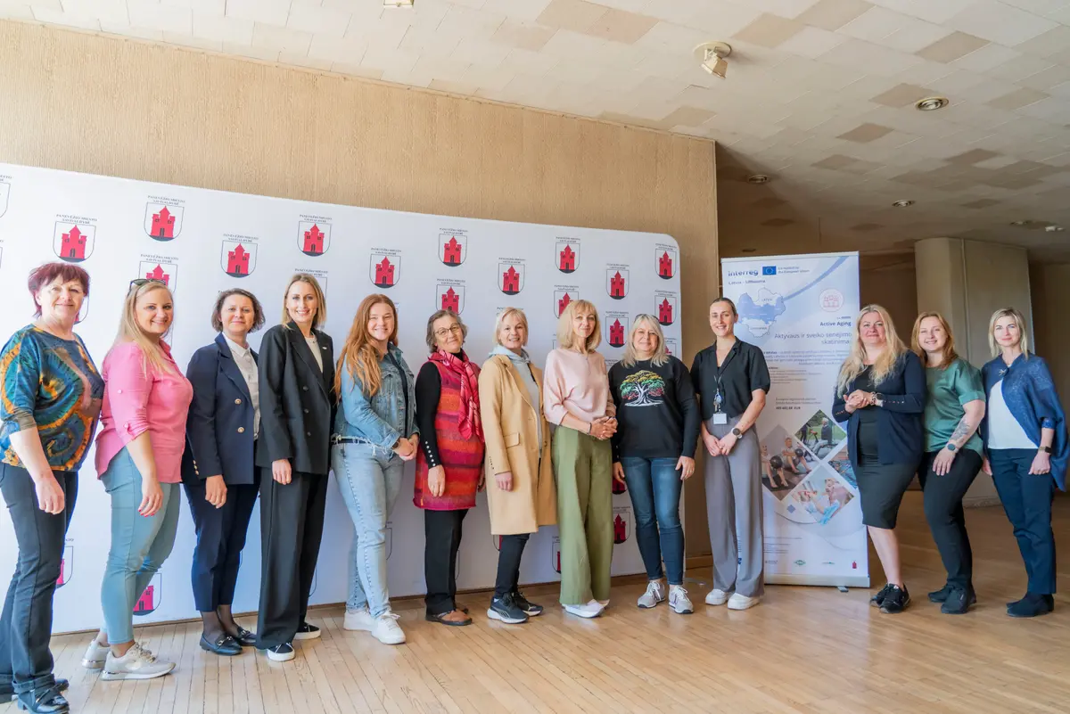 Panevėžyje – tarptautinio projekto „Sveikas senėjimas“ partnerių susitikimas