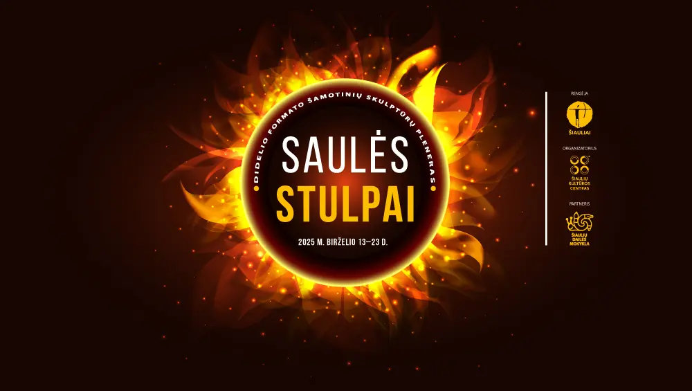 Didelio formato šamotinių skulptūrų pleneras „Saulės stulpai“ Šiauliuose