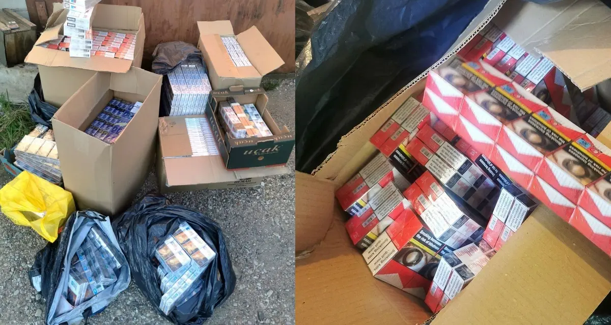Sėkminga Pagėgių pasieniečių operacija Kauno rajone: aptikta cigarečių už 28 tūkst. eurų