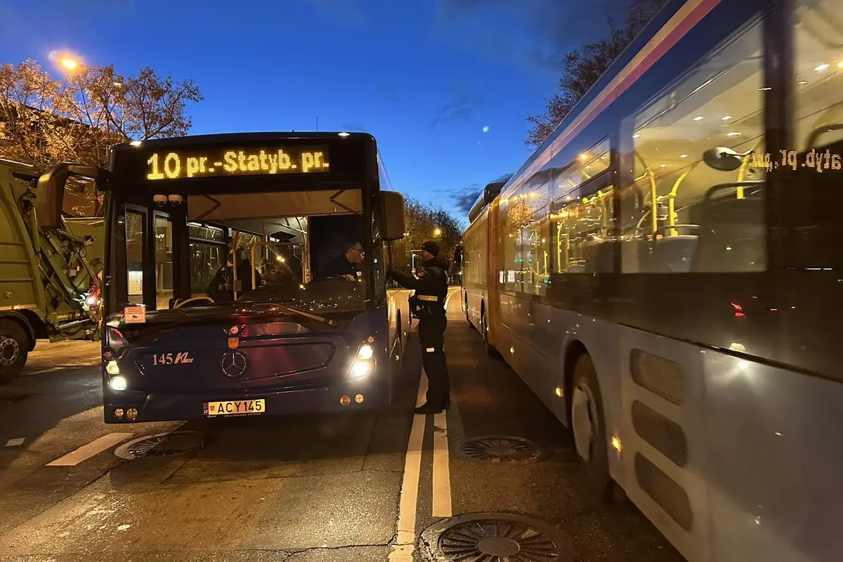Padidinto pavojaus transporto kontrolė: neblaivūs vairuotojai ir dažniausi pažeidimai