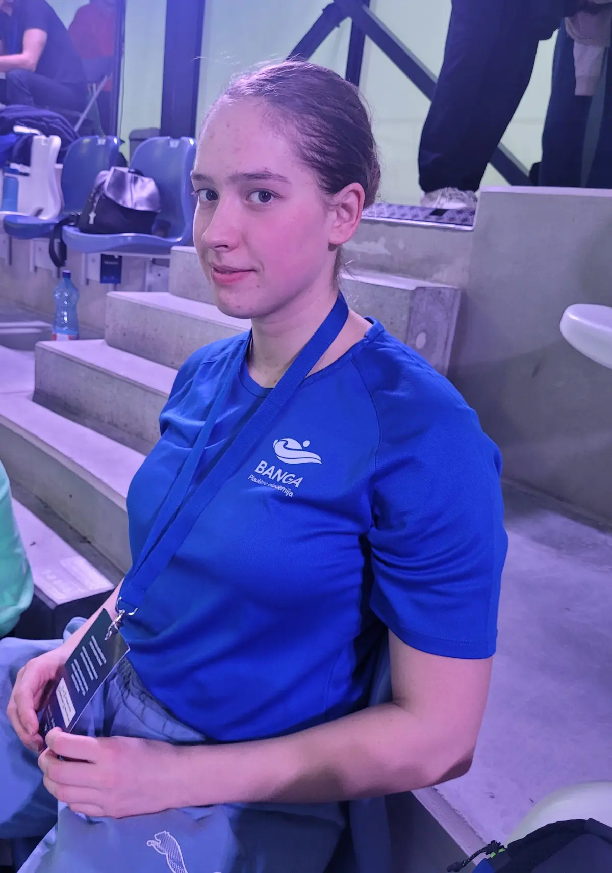 Lėja Eringytė Lietuvos plaukimo čempionato finalininkė