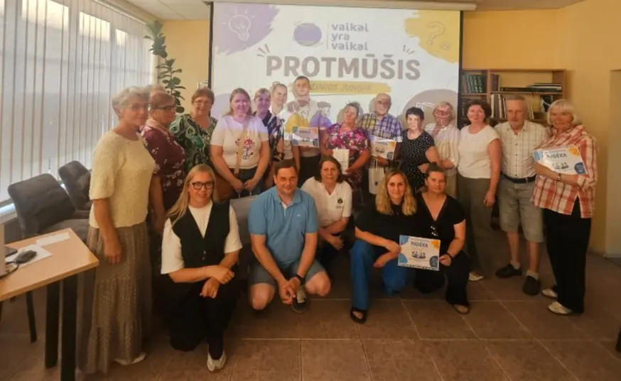 Protmūšis „Žinios jungia“ subūrė bendrystei ir žinioms apie vaiko globą