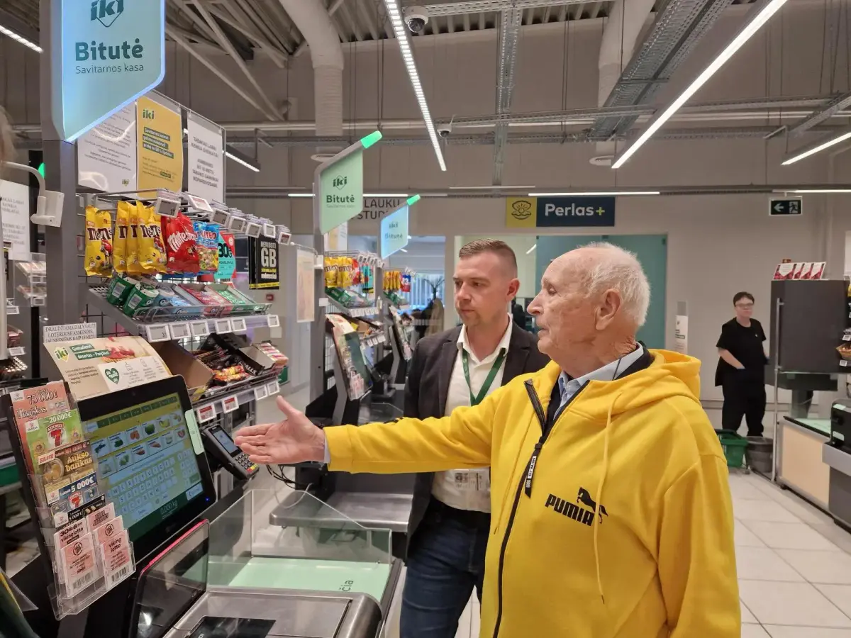 Pirmosios IKI klientų valdybos narys Viktoras