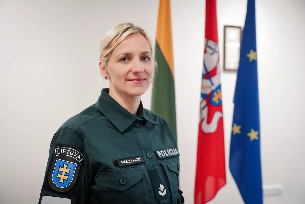 Panevėžio kelių policijos vadovė Rita Masalskienė: „Sąžinės seife nepalieku“