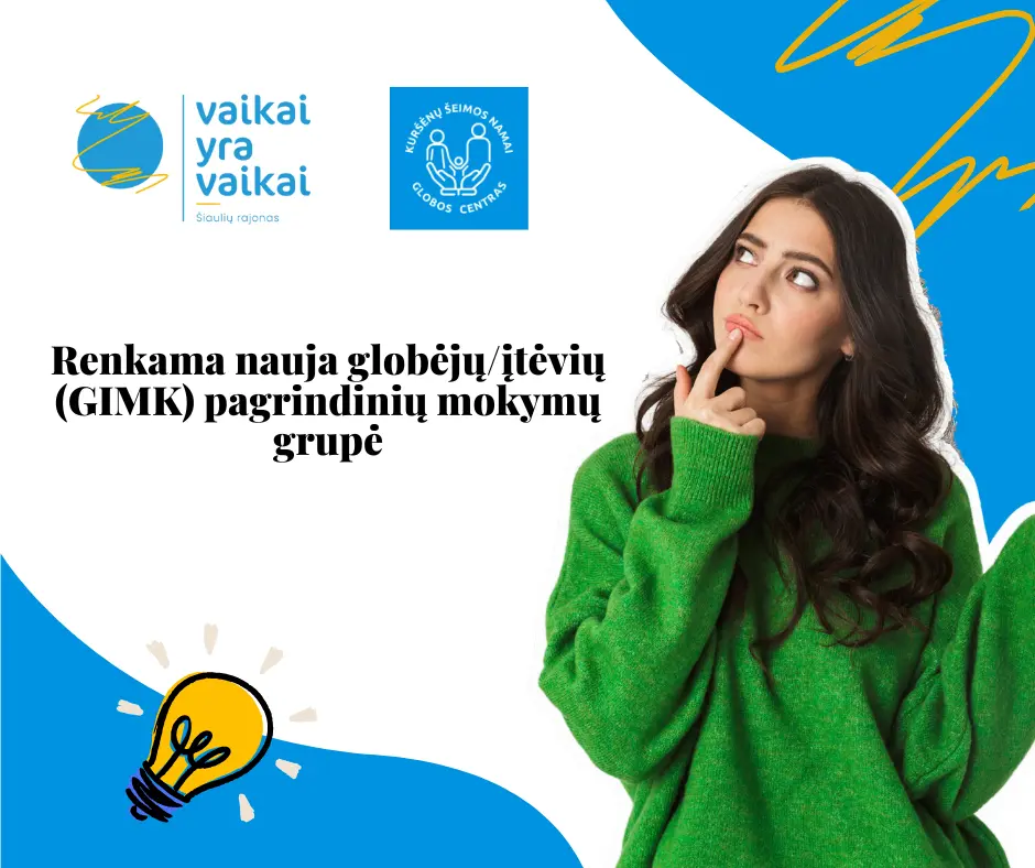 Renkama nauja globėjų/įtėvių mokymų grupė